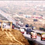The receipt of heavy toll tax on incomplete motorway of Karachi