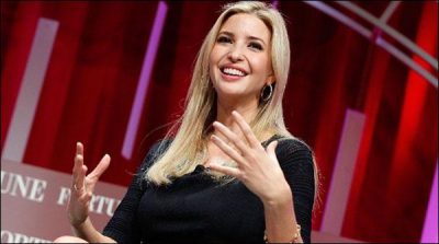Ivanka visits China Embassy with little fairy