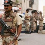 Rangers operations in Karachi, arrest 2 suspects