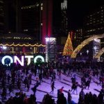 Light Festival, Toronto city was lit up with lights