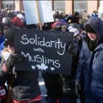 March in solidarity with Muslims in Canada