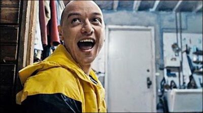 Hollywood horror thriller film 'split' still number one this week