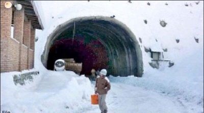 Lower deer: On baradam lawari tunnel closure with heap collapsed