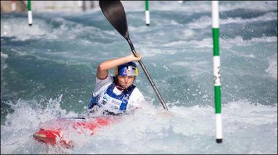 Threats player spectacular Performed kayaking on waterfall