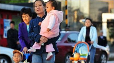 The amazing in the growth of the childs birth rate in China