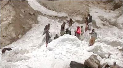 The severe situation in Gilgit baltistan with snowfall