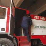 Fire department personnel, firefighters protest in Karachi