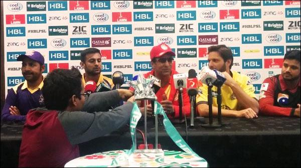 Pakistan Super League will be decorated with a sloppy today