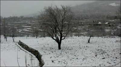 Weather more cold from light snowfall in hunza and nagar