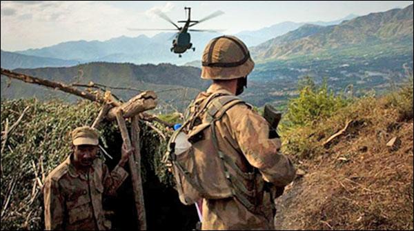 Terrorists attacked at check post from Afghanistan
