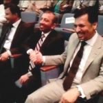 Karachi University Seminar, Farooq Sattar and Mustafa Kamal together