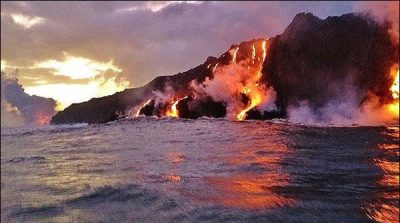 Hawaii: Lava began flowing from volcanoes