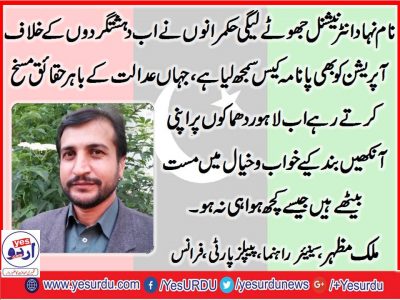 MALIK, MAZHAR, PPP, FRANCE