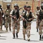 RANGERS, FOUND, HEAVY, ARMS, HIDDEN, IN, WILD, LIFE, PARK, IN KARACHI