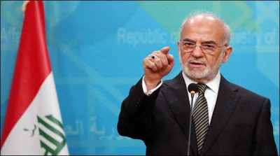 IRAQ, FOREIGN, MINISTER, EXPRESSED, THEIR, HAPPINESS, ON, EXCLUDING, IRAQ,FROM, TRAVEL, BAN, IN, USA