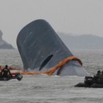 3 years ago sinking ship Been taken out rescued in South Korea