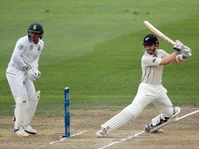 Innings lead of Williamson, New Zealand 4 wickets for 321 runs.
