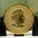 Theft 100 kg weight gold coin from Germany Museum