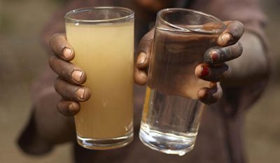 66 million people no access of clean drinking water around the world