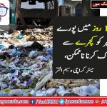 IMPOSSIBLE, TO, MAKE, KARACHI, GET, RID, OF, GARBAGE,