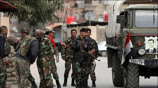 دمشق پر حملہ آوروں اور شامی فورسز میں شدید جھڑپیں