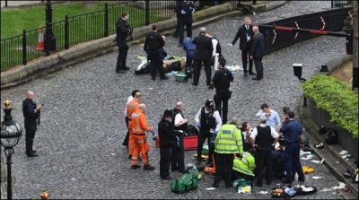 London: death toll rises to five in attacks in parliament, 40 injured