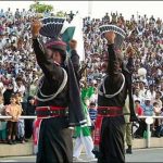 Lahore: flag-lowering prestigious ceremony on wagah Border