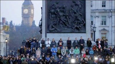 London: The public unity show after the attack near the parliament