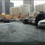 Rain continued in United Arab Emirates