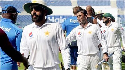 Pakistan was one level down in the Test rankings