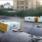Waste dumping Point in Community center in gulistan-e-johr