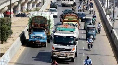 SHC: bans entry of heavy traffic in Karachi