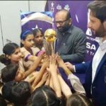 Karachi: ICC Champions Trophy unveiled in Edhi Home