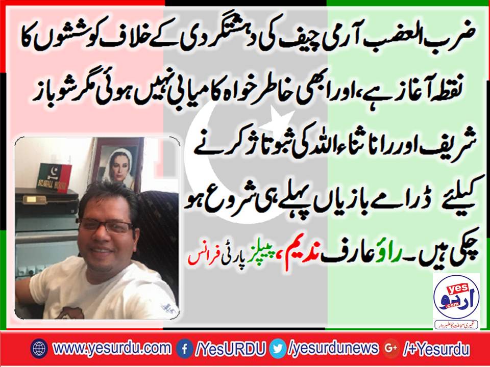 RAO, ARIF, NADEEM, PPP, FRANCE, SENIOR, LEADER