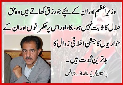 SENIOR, LEADER, PTI, FRANCE