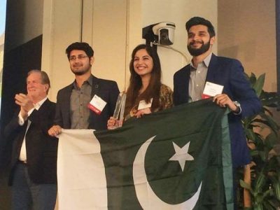 Pakistani youth won the innovations competition in the US