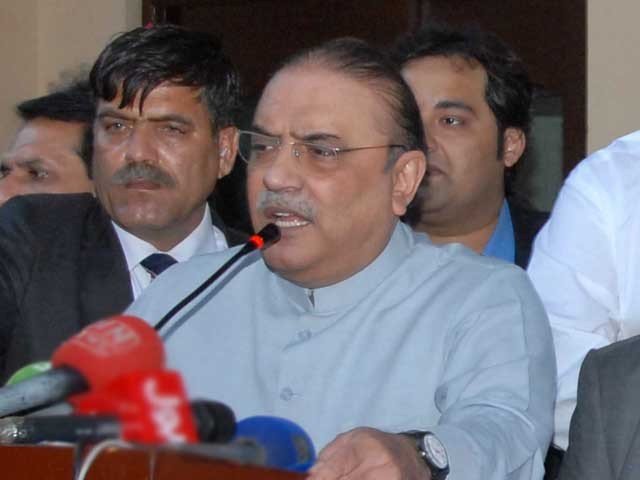 Former president pakistan asif ali zardari congratulated to shamsher ali advocate to be selected as the president in the election of peshawar high court bar malakand