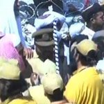 Severe disorders in the second day of the JUI centennial convention