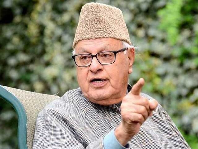 کشمیر کے معاملے پر بھارت تباہی کی جانب بڑھ رہا ہے، فاروق عبداللہ