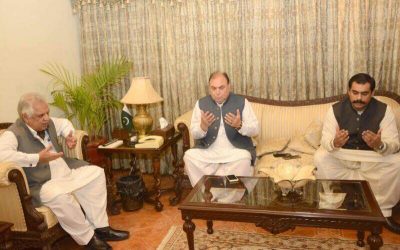 JAVED, BUTT, EX-PRESIDENT, PMLN, FRANCE, MEET, GOVERNOR,KPK, IQBAL ZAFAR JHAGRA, FOR, CONDOLENCE, ON, MURDER, OF, STUDENT, AT, WALI,KHAN, UNIVERSITY,AND, DEMANDED, INVESTIGATION, TO, PUNISH,THE, RESPONSIBLE, 