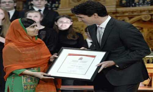 Malala light education in the dark