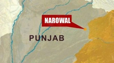 Prof. Ahsan Iqbal, Ahmed Iqbal and Narowal