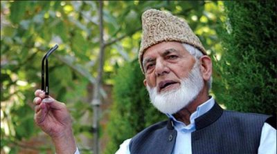 SRINAGAR: The BSF deployed outside Ali Gilani's residence