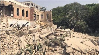 Karachi: Action against demolition of old school building
