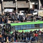 Three thousand Syrians have been evacuated from the besieged cities