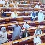 Senate and National Assembly meeting, demanding the resignation of Prime Minister