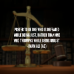 Hazrat Ali (A.S) as Judge