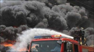 Multan, fire, in, oil, factory, under, control