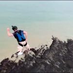 Britain, young man, presented, excellent, base, jumping