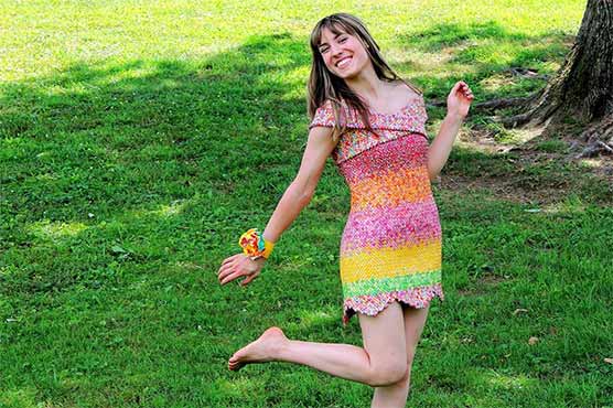 American woman to wrenching the heart with wear "sweet dress"
